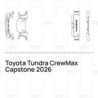 Pre-Cut PPF Toyota Tundra CrewMax Capstone 2026