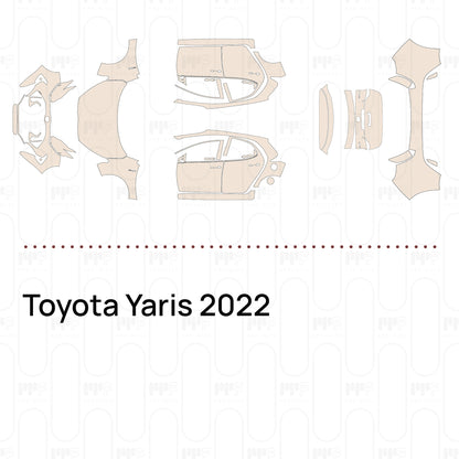 Pre-Cut PPF Toyota Yaris 2022