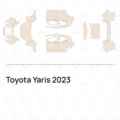 Pre-Cut PPF Toyota Yaris 2023