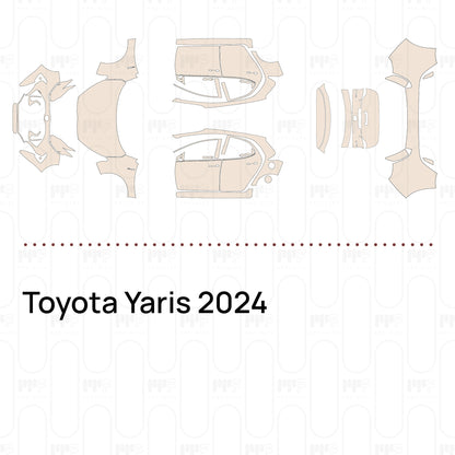 Pre-Cut PPF Toyota Yaris 2024