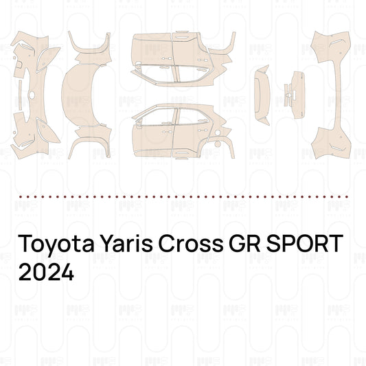 Pre-Cut PPF Toyota Yaris Cross GR SPORT 2024
