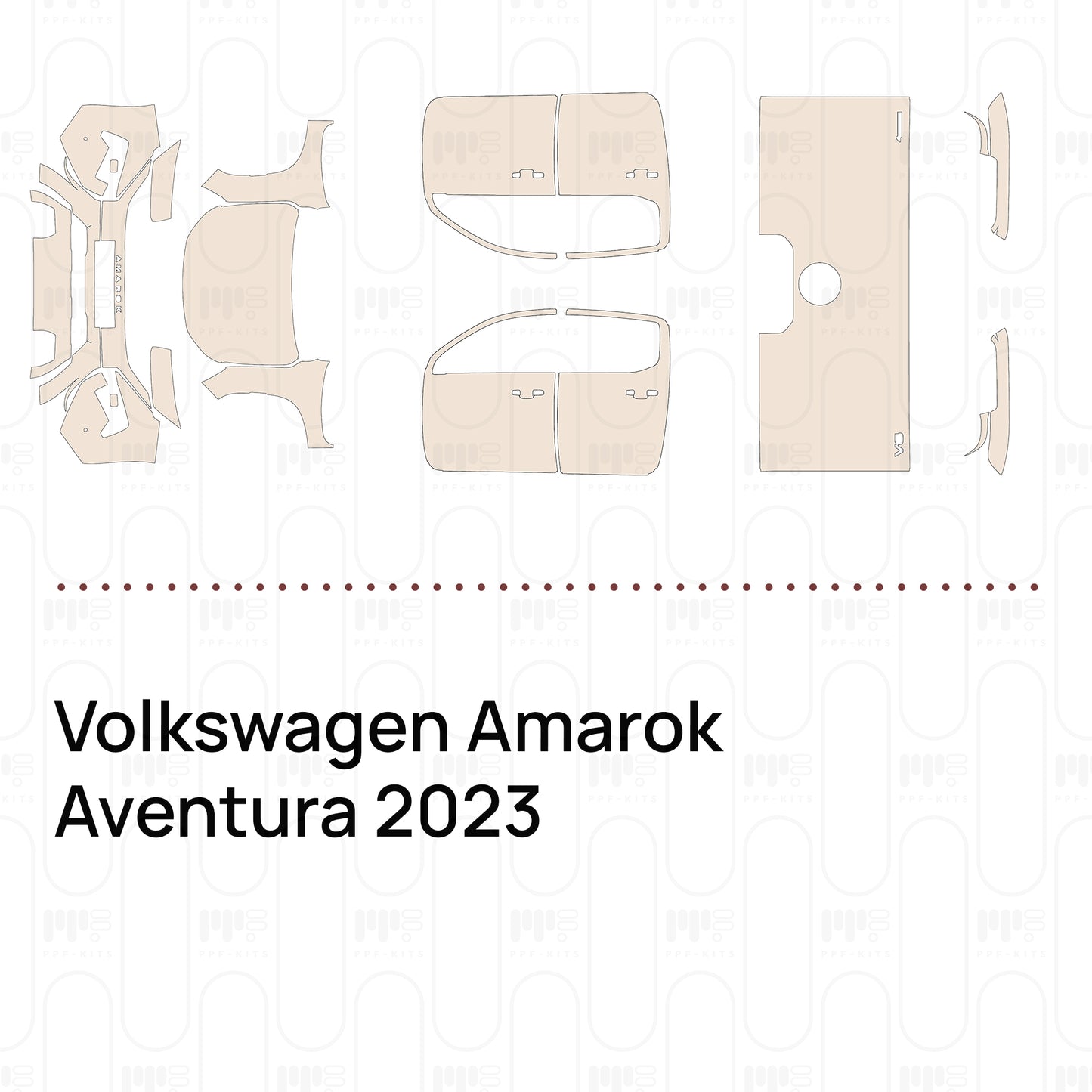 Pre-Cut PPF Volkswagen Amarok Aventura 2023