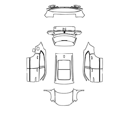 Pre-Cut PPF Volkswagen Atlas Cross Sport (US) SE with Technology 2025 - PPF-Kits
