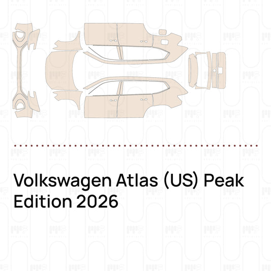 Pre-Cut PPF Volkswagen Atlas (US) Peak Edition 2026