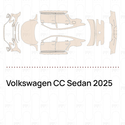 Pre-Cut PPF Volkswagen CC Sedan 2025