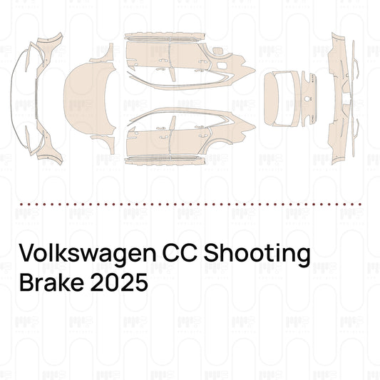 Pre-Cut PPF Volkswagen CC Shooting Brake 2025