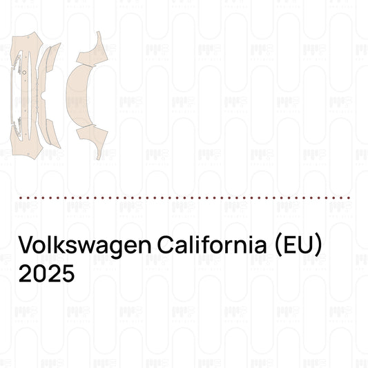 Pre-Cut PPF Volkswagen California (EU) 2025