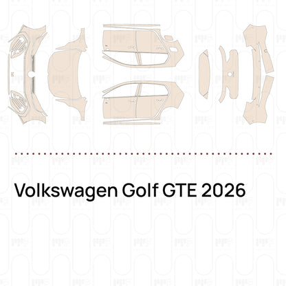 Pre-Cut PPF Volkswagen Golf GTE 2026
