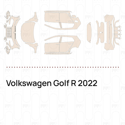 Pre-Cut PPF Volkswagen Golf R 2022