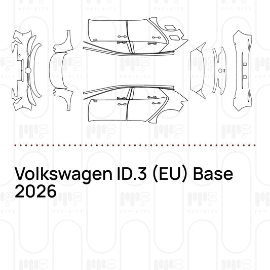 Pre-Cut PPF Volkswagen ID.3 (EU) Base 2026