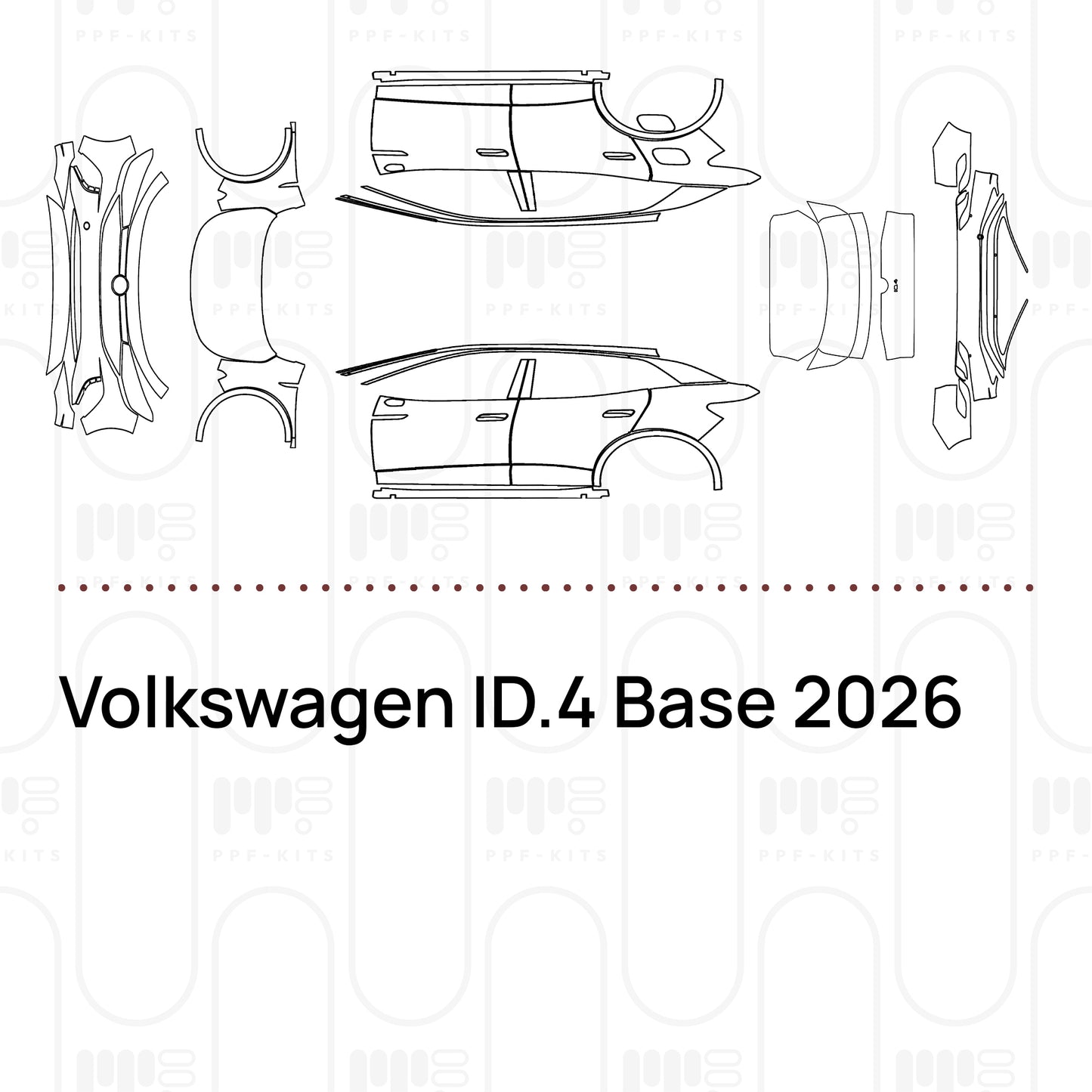 Pre-Cut PPF Volkswagen ID.4 Base 2026
