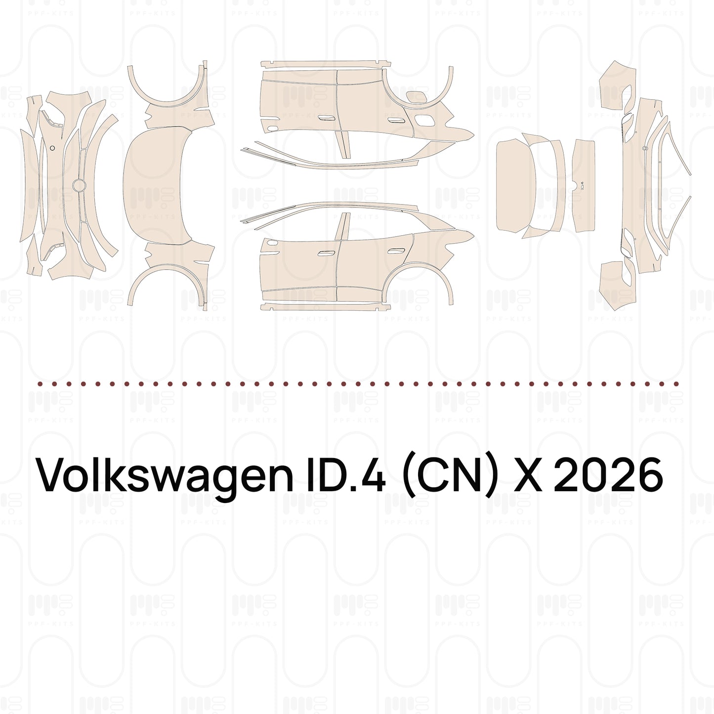 Pre-Cut PPF Volkswagen ID.4 (CN) X 2026