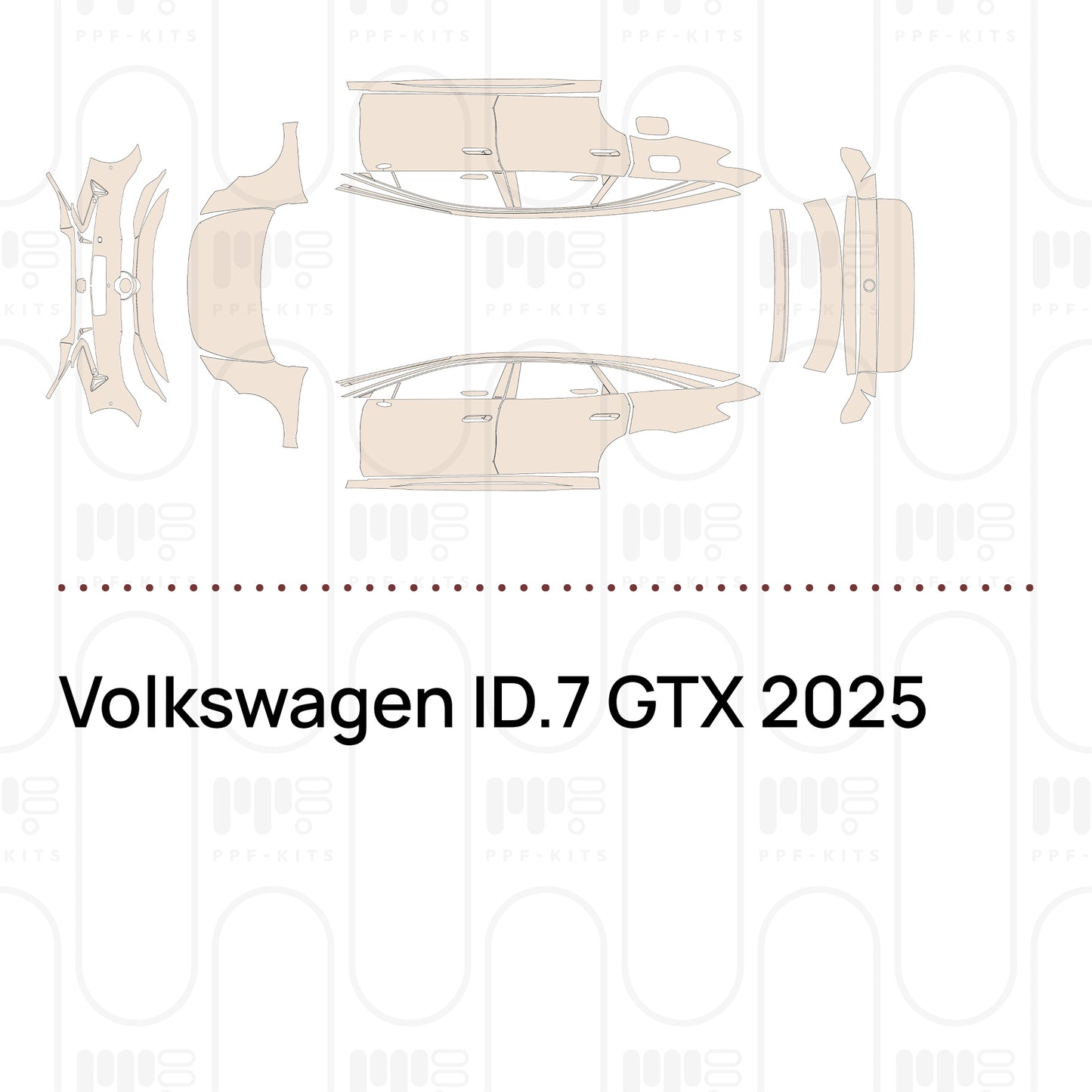 Pre-Cut PPF Volkswagen ID.7 GTX 2025
