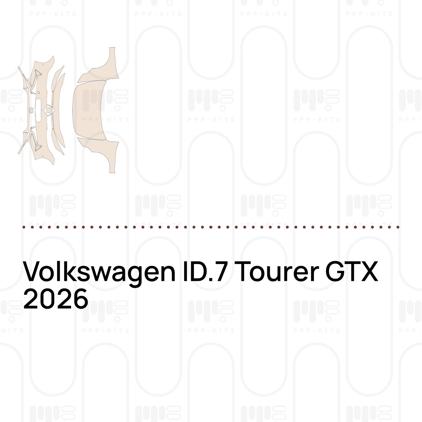 Pre-Cut PPF Volkswagen ID.7 Tourer GTX 2026