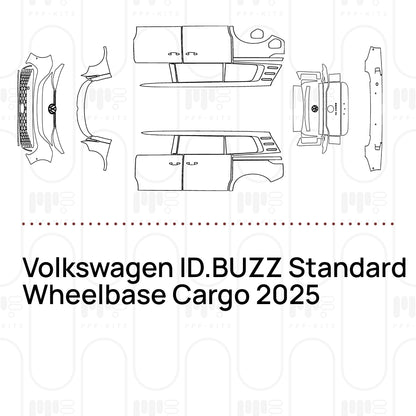 Pre-Cut PPF Volkswagen ID.BUZZ Standard Wheelbase Cargo 2025