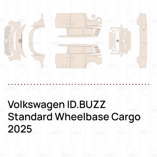 Pre-Cut PPF Volkswagen ID.BUZZ Standard Wheelbase Cargo 2025