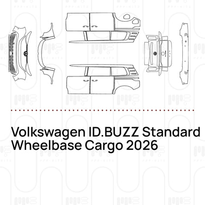 Pre-Cut PPF Volkswagen ID.BUZZ Standard Wheelbase Cargo 2026