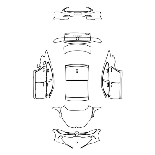 Pre-Cut PPF Volkswagen Lamando L (CN) Base 2025 - PPF-Kits