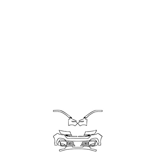 Pre-Cut PPF Volkswagen Multivan (AU) Standard Wheelbase 2022 - PPF-Kits