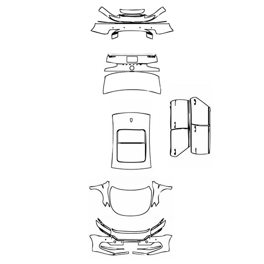 Pre-Cut PPF Volkswagen Passat (CN) 2019 - PPF-Kits