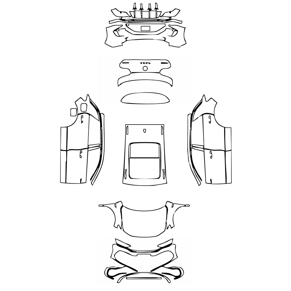 Pre-Cut PPF Volkswagen T-ROC R-line 2020 - PPF-Kits