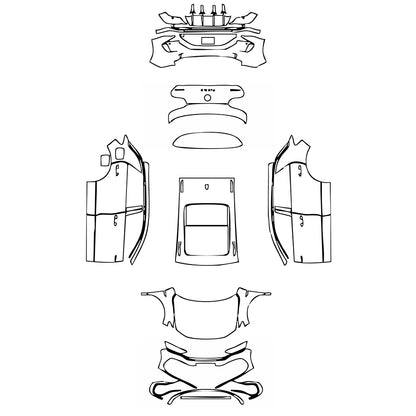 Pre-Cut PPF Volkswagen T-ROC R-line 2020 - PPF-Kits