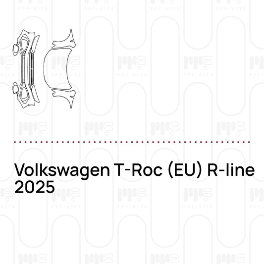 Pre-Cut PPF Volkswagen T-Roc (EU) R-line 2025