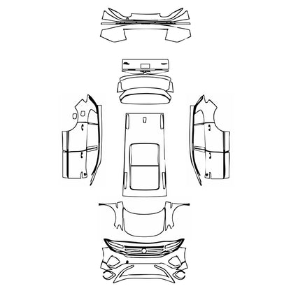 Pre-Cut PPF Volkswagen Talagon Base 2024 - PPF-Kits