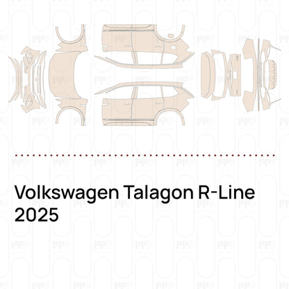 Pre-Cut PPF Volkswagen Talagon R-Line 2025