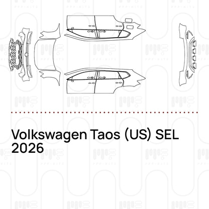 Pre-Cut PPF Volkswagen Taos (US) SEL 2026