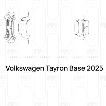 Pre-Cut PPF Volkswagen Tayron Base 2025