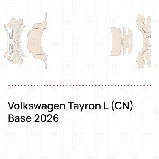 Pre-Cut PPF Volkswagen Tayron L (CN) Base 2026