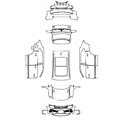 Pre-Cut PPF Volkswagen Teramont X 2024 - PPF-Kits