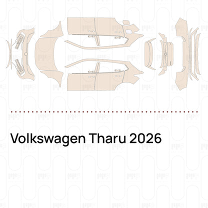 Pre-Cut PPF Volkswagen Tharu 2026