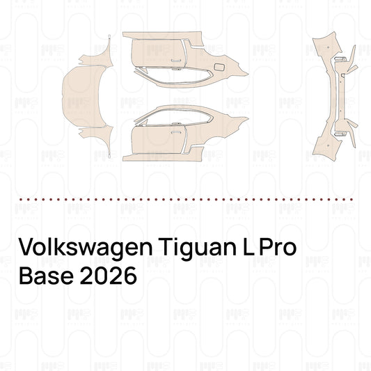 Pre-Cut PPF Volkswagen Tiguan L Pro Base 2026