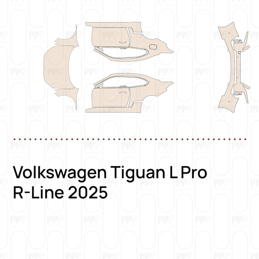 Pre-Cut PPF Volkswagen Tiguan L Pro R-Line 2025