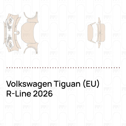 Pre-Cut PPF Volkswagen Tiguan (EU) R-Line 2026