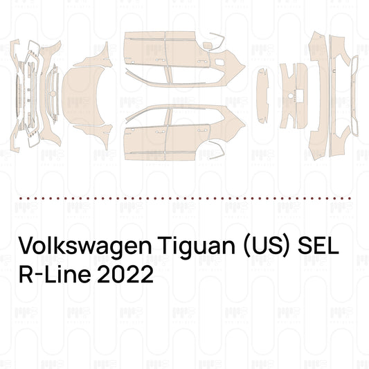 Pre-Cut PPF Volkswagen Tiguan (US) SEL R-Line 2022