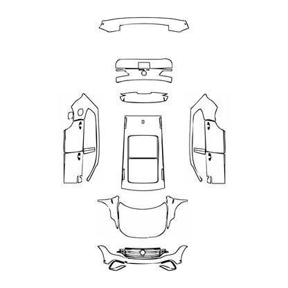 Pre-Cut PPF Volkswagen Tiguan (US) S 2024 - PPF-Kits
