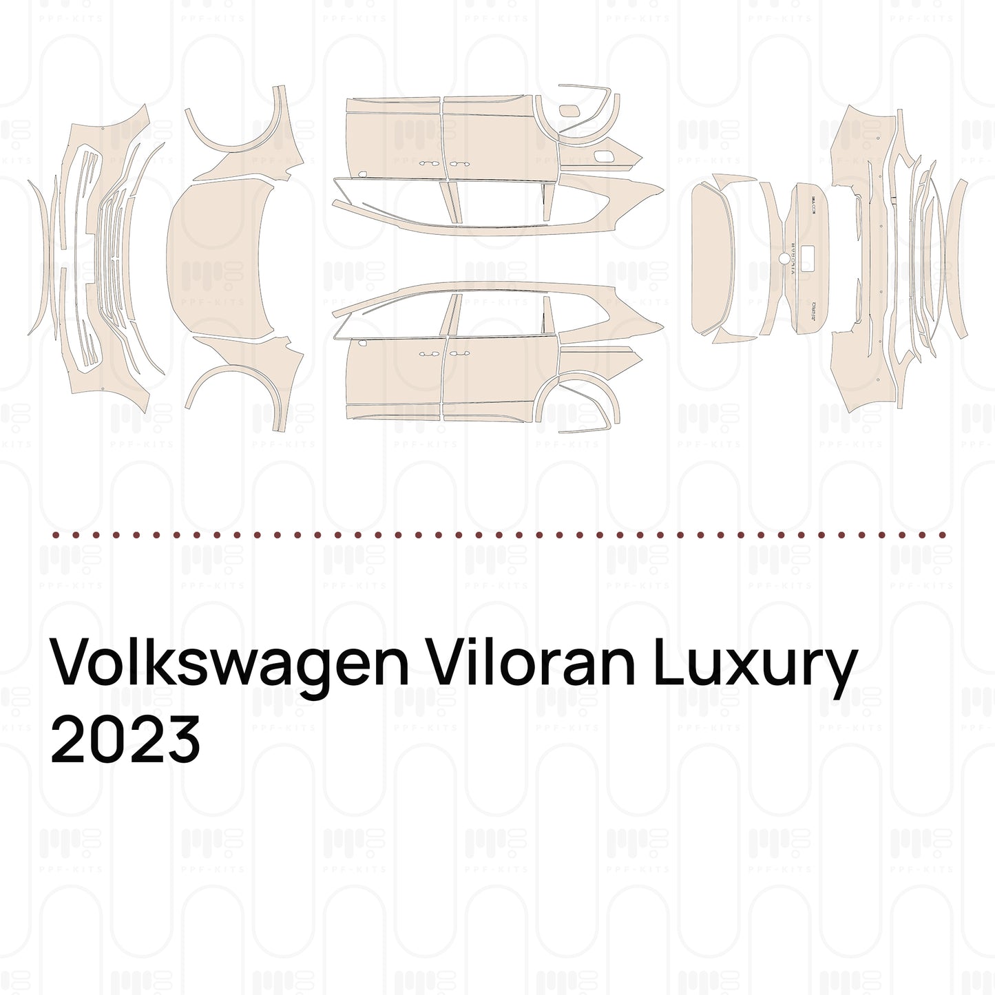 Pre-Cut PPF Volkswagen Viloran Luxury 2023