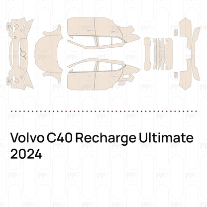 Pre-Cut PPF Volvo C40 Recharge Ultimate 2024