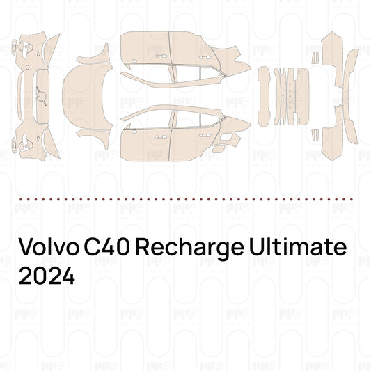 Pre-Cut PPF Volvo C40 Recharge Ultimate 2024