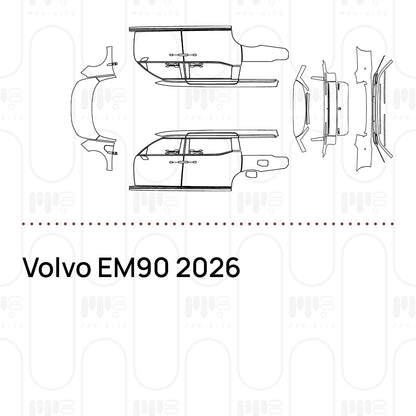 Pre-Cut PPF Volvo EM90 2026