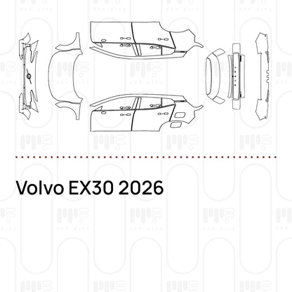 Pre-Cut PPF Volvo EX30 2026