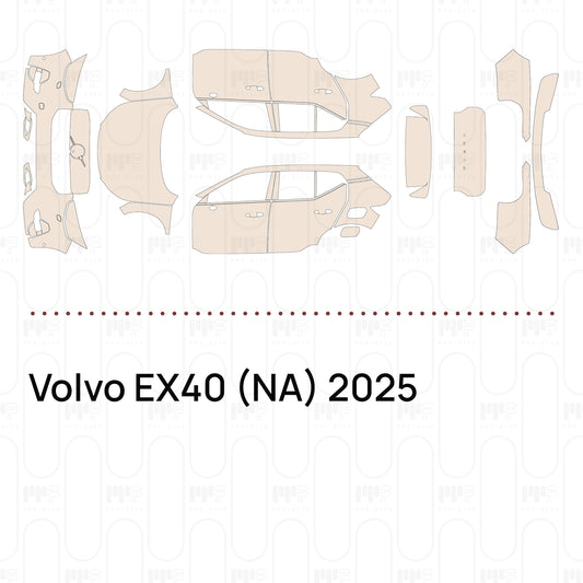 Pre-Cut PPF Volvo EX40 (NA) 2025