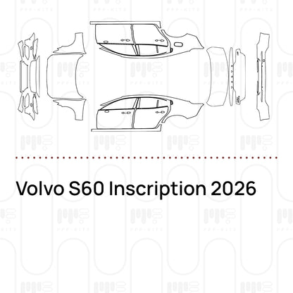 Pre-Cut PPF Volvo S60 Inscription 2026