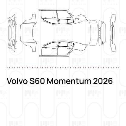 Pre-Cut PPF Volvo S60 Momentum 2026