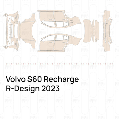 Pre-Cut PPF Volvo S60 Recharge R-Design 2023