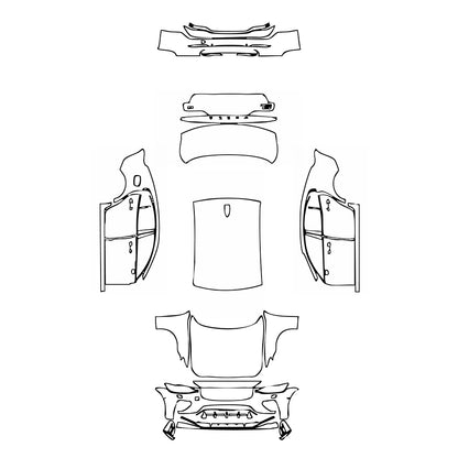 Pre-Cut PPF Volvo S60 Recharge R-Design 2024 - PPF-Kits