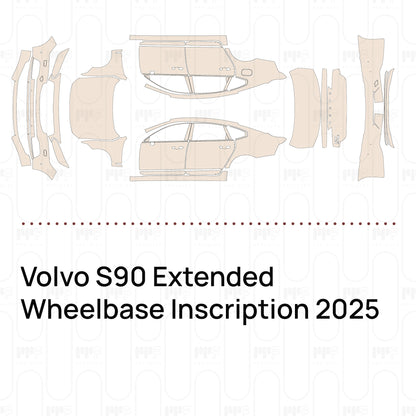 Pre-Cut PPF Volvo S90 Extended Wheelbase Inscription 2025